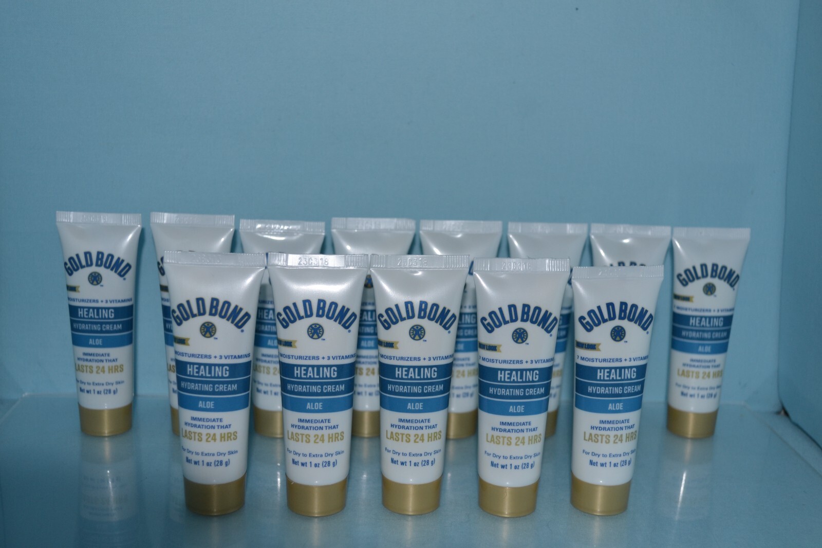 Lot Of 13 Gold Bond Ultimate Healing Skin Therapy Lotion, 1 oz Each, TRAVEL SIZE