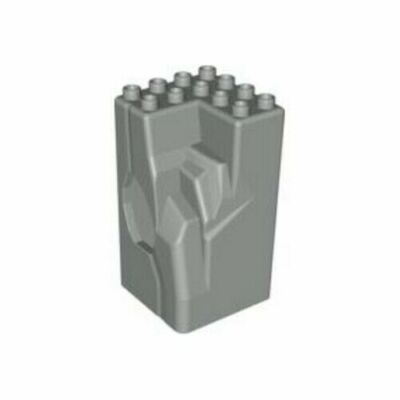 LEGO - Duplo Rock Cliff w/ Cave 4 x 4 x 6 (Studs) - - PICK YOUR COLOR !!