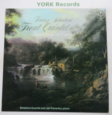 CFP 128 - SCHUBERT - Trout Quintet SMETANA QUARTET / PANENKA - Ex Con LP Record