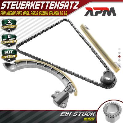 Steuerkettensatz für Nissan Pixo Opel Agila Suzuki Alto Splash Swift IV 1.0 1.2