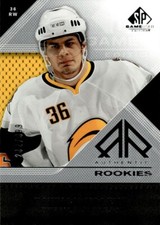 2007-08 SP Game Used Patrick Kaleta Rookie /999 Buffalo Sabres #180