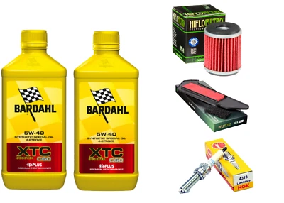 BARDAHL / HIFLOFILTRO / NGK KIT/TAGLIANDO YAMAHA X MAX 300 ABS BARDAHL XTC 5W40 FILTRO OLIO ARIA CANDELA