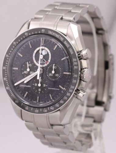 NEUWERTIG Omega Speedmaster Mondphase AVENTURIN Stahl 44,25mm 311.33.44.32.01.001 - Bild 3 von 9
