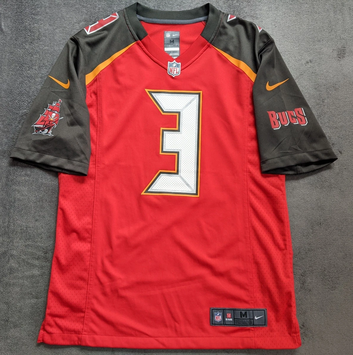 Nike Tampa Bay Buccaneers No3 Jameis Winston Black Women's NFL Fashion Game Jersey