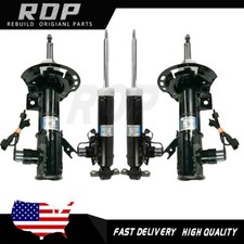 4X Front Rear Electric Shock Absorber Struts for 13-20 Lincoln MKZ/ Ford Fusion