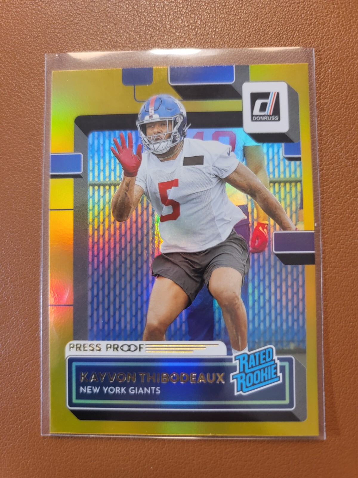 2022 Donruss - Rated Rookie Kayvon Thibodeaux #352 Press Proof Premium (RC)