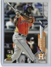 2020 Topps #276 Yordan Alvarez Houston Astros Rookie Card