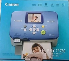 Canon Selphy CP760 Compact Photo Thermal Printer New