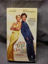 How to Lose a Guy in 10 Days (VHS, 2003)