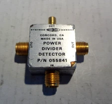 Systron Donner 055841 Power Divider Detector RF SMA