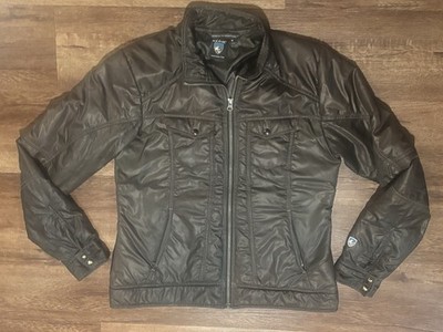 Kuhl Revolt Women's Jacket Size Medium Gray Full Zip Primaloft Petex