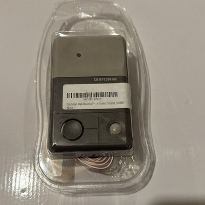 #ad #ad Craftsman 953687 Wall Mounted Premium Control Console 53000 Series Open Box $59.90