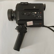 Minolta XL-Sound 42 + Sony CCD-V800E - Videocamere Vintage 8mm - Microfono + Fla