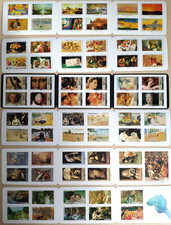 68 TIMBRES TVP LETTRE VERTE 20G  FRANCE NEUFS  valeur postale 103€  tableaux art