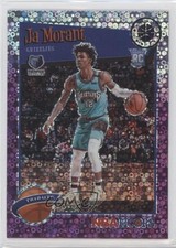 2019-20 Panini NBA Hoops Premium Stock Tribute Purple Disco Prizm Ja Morant 0f6e