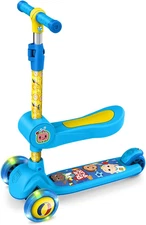 Jetson Character Kids Kick Scooter, LED Lights on Stem & Light-Up Wheels