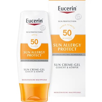 Eucerin Sun Allergie Gel Lsf 50+ 150ml - PZN 7415483