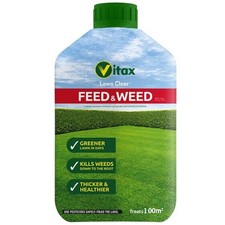 Vitax Green Up Liquid Lawn Feed Food & Weed Fertiliser Grass Care 100sqm