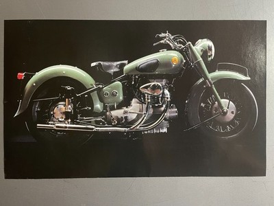 1946 Sunbeam S7 Motorcycle Picture, Print - RARE!! Awesome Frameable L@@K