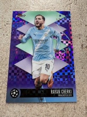 Rayan Cherki 69/75 Topps Finest 2026