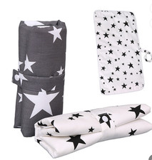 Baby cotton portable diaper changing pad