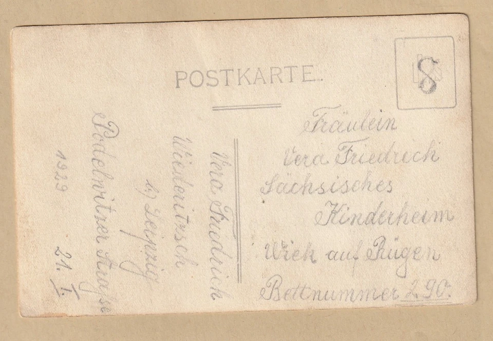 Strassenbahn Leipzig Foto AK original - Bild 2 von 2