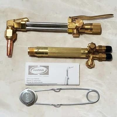 Harris Cutting Welding Torch Set 72-3 Cutting Attachment Head 85 Handle Tip