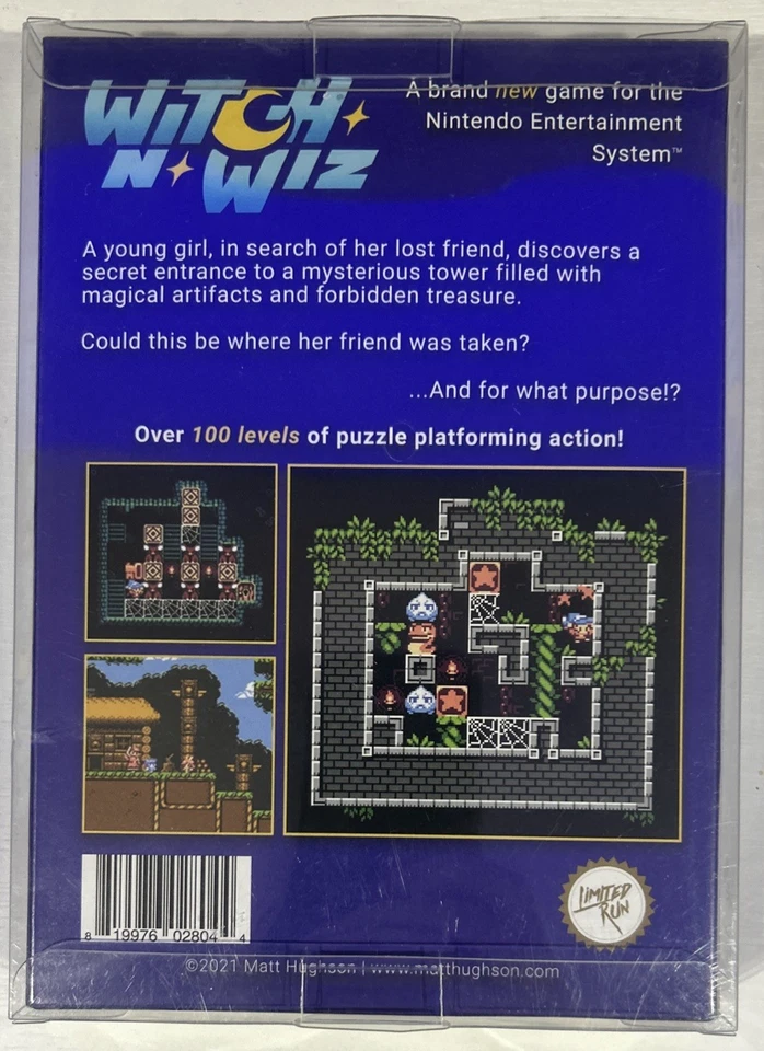 Witch N’ Wiz (Nintendo NES) Limited Run Games - NEW - Image 2 of 4