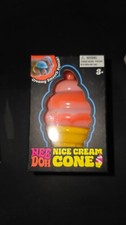NeeDoh NICE CREAM CONE Ice Cream Swirl Squishy Toy NEE DOH Stress Ball