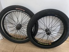Proper Magnatitanium Bmx Wheelset Hazard Lite 10t Rhd Pair 48h 36h