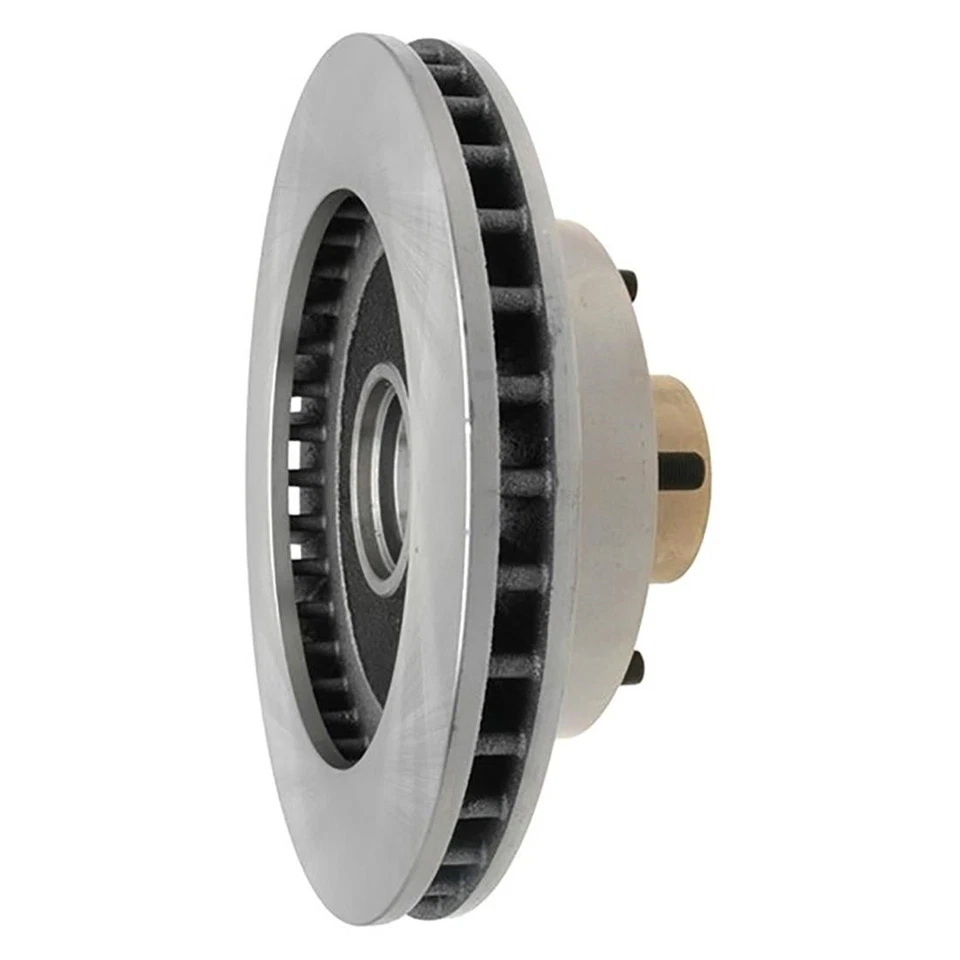 Kit de rotor de freno delantero y buje y pastillas de freno metálicas para Dodge B150 OL 1985-1993 Foto 3 de 4