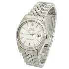 Men's Rolex OP Datejust 36mm 7.5" Watch Ref.#1603 Silver Sunburst Dial W217496-1