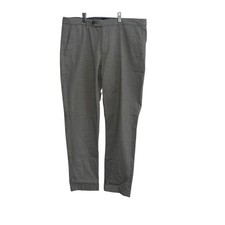 Ted Baker London Mens Gray Chino Dress Pants Size 34R Flat Front