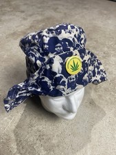 Vintage Woodstock Crowd Hat Bucket Cap Rare Fanfare Size Small USA 60s Hippie