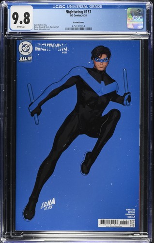 Nightwing #137 David Nakayama Colorbleed Variant CGC 9.8