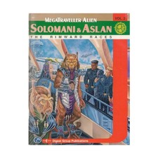 Digest Group MegaTraveller Solomani & Aslan - The Rimward Races VG+