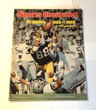 1976 NO LABEL Sports Illustrated PITTSBURGH STEELERS win 2nd SUPER BOWL ! Swann