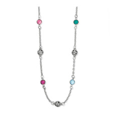 Brighton Elora Gems Drops Short Necklace NWOT 88