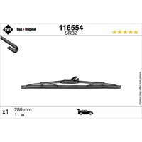 1X Wischblatt SWF 116554 Passend FüR