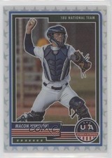 2023 Panini USA Baseball Stars & Stripes White Prizm 51/99 Macon Winslow #19 4z8