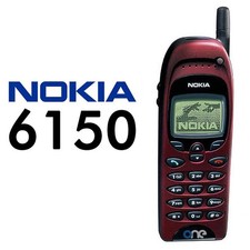 Nokia 6150 Red Candy Bar GSM Mobile Phone