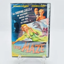 The Maze 1953 B&W DVD Kino Lorber Richard Carlson Veronica Hurst RARE OOP New