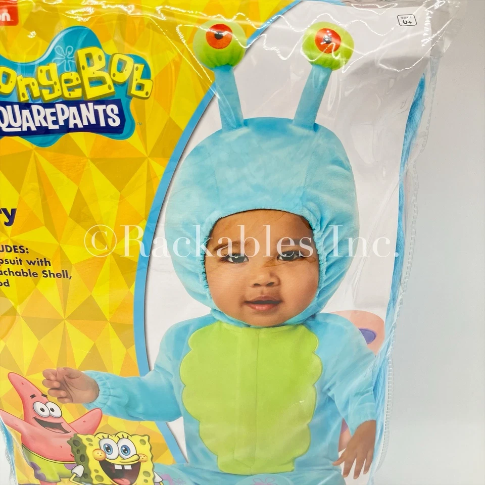 [01722958] Spirit 万圣节宝贝蜗牛加里连身裤服装 - 海绵宝宝 — 第 3/4 张图片