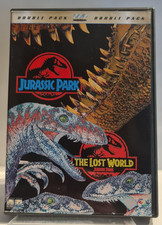 JURASSIC PARK Double Pack  TEIL 1 + TEIL 2 Vergessene Welt / Discs in top Zstd.