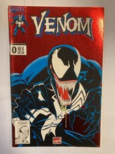 Targa In Latta Vintage Marvel Comics - Poster Metallico Con Venom - 20x30 Cm - Arredamento Da Parete Per Bar, Camerette E Locali