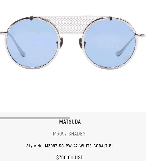 25+ Matsuda Sunglasses for sale | Updated Oct 2026