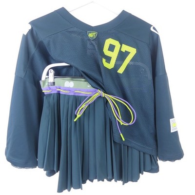 NIKE Set Trikot Shirt & Rock Grün Gr. M / L