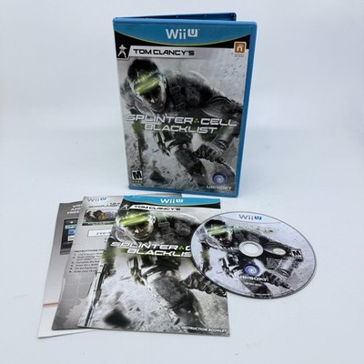 Tom Clancy's Splinter Cell Blacklist Wii U Video Game Stealth Multiplayer - CIB