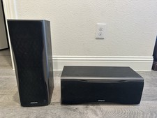 Onkyo SKF-550F Bookshelf Speaker SKC-550C Center Channel Speaker Set Tested