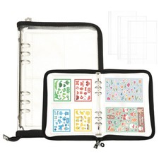 Sticker Organizer Binder, Sticker Album with 180 Pocket, Black